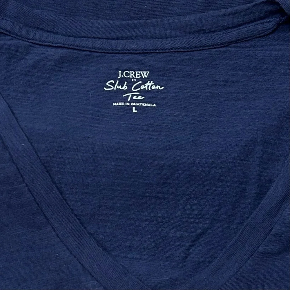 J. CREW Slub Cotton Short Sleeve Tee